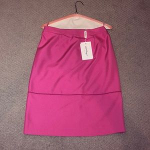 Pink Ferragamo Pencil Skirt